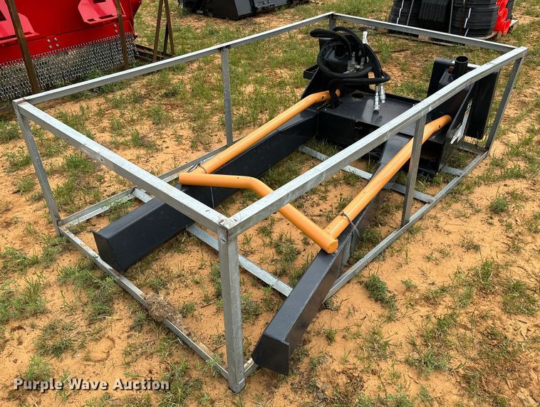 image for item EJ0628 2023 Wolverine TF-12-60W skid steer tree fork 