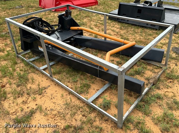 image for item EJ0628 2023 Wolverine TF-12-60W skid steer tree fork 