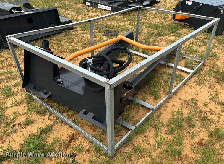 image for item EJ0628 2023 Wolverine TF-12-60W skid steer tree fork 