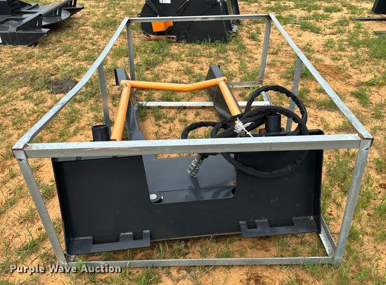 image for item EJ0628 2023 Wolverine TF-12-60W skid steer tree fork 