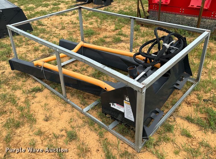 image for item EJ0628 2023 Wolverine TF-12-60W skid steer tree fork 