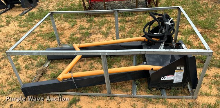 image for item EJ0628 2023 Wolverine TF-12-60W skid steer tree fork 