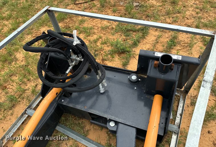 image for item EJ0628 2023 Wolverine TF-12-60W skid steer tree fork 