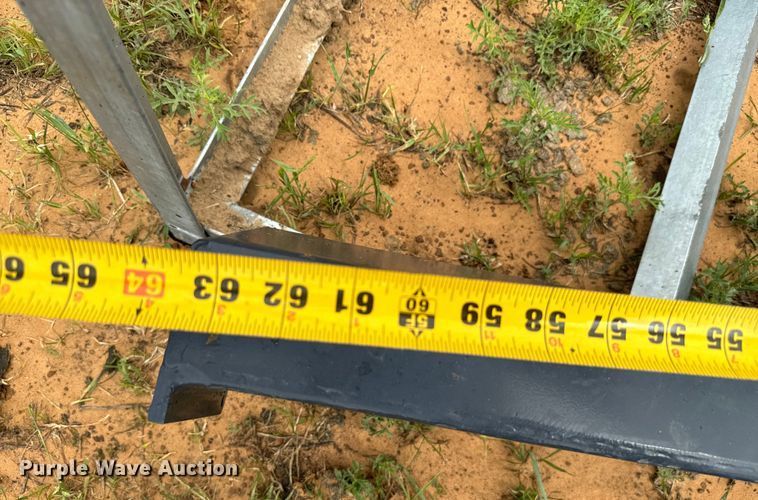 image for item EJ0628 2023 Wolverine TF-12-60W skid steer tree fork 