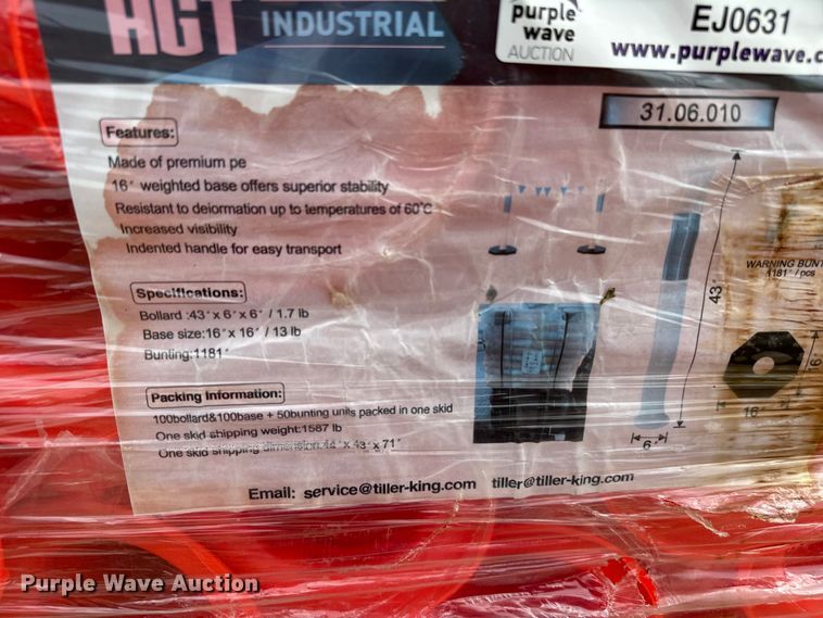 image for item EJ0631 Safety cones