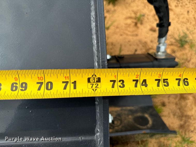 image for item EJ0634 2023 Wolverine TL-12-72W skid steer tiller