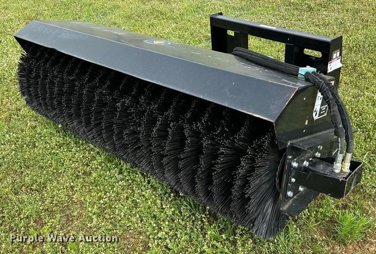 image for item EJ0635 2023 Wolverine PAB-11-72W skid steer broom