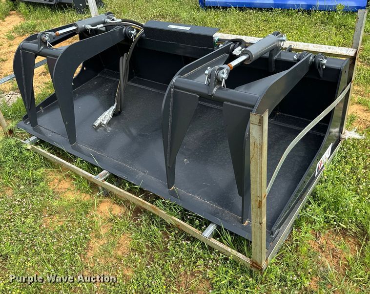 image for item EJ0638 JCT skid steer grapple bucket