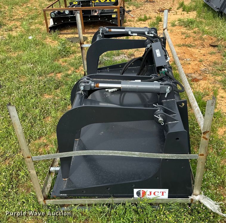 image for item EJ0638 JCT skid steer grapple bucket