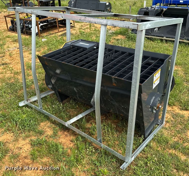 image for item EJ0639 2023 Wolverine CM-11-250V skid steer concrete mixer