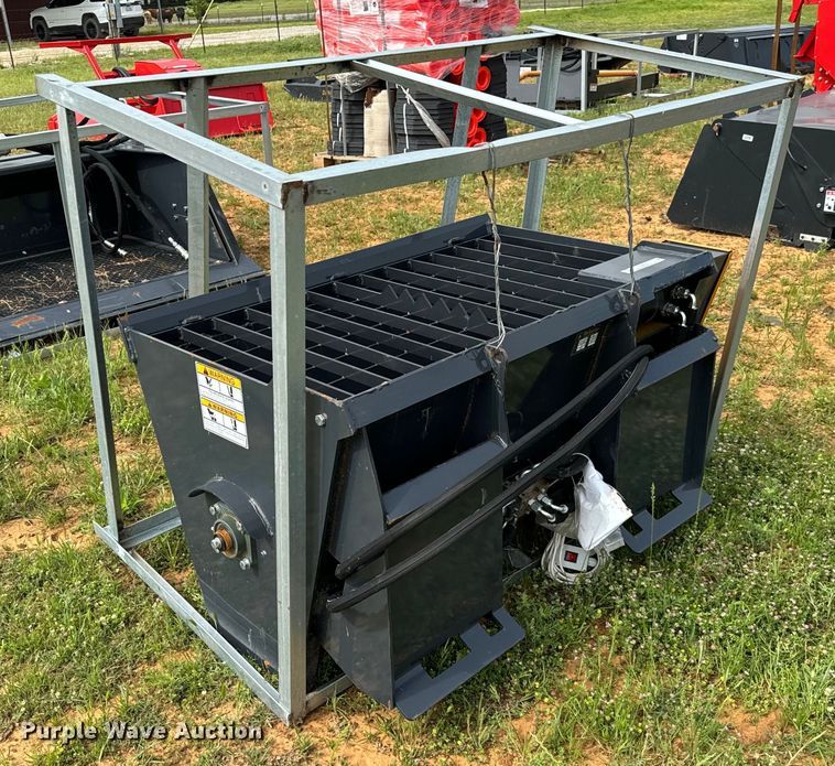 image for item EJ0639 2023 Wolverine CM-11-250V skid steer concrete mixer