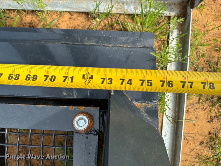 image for item EJ0640 2023 Wolverine SB-12-72W skid steer rock bucket