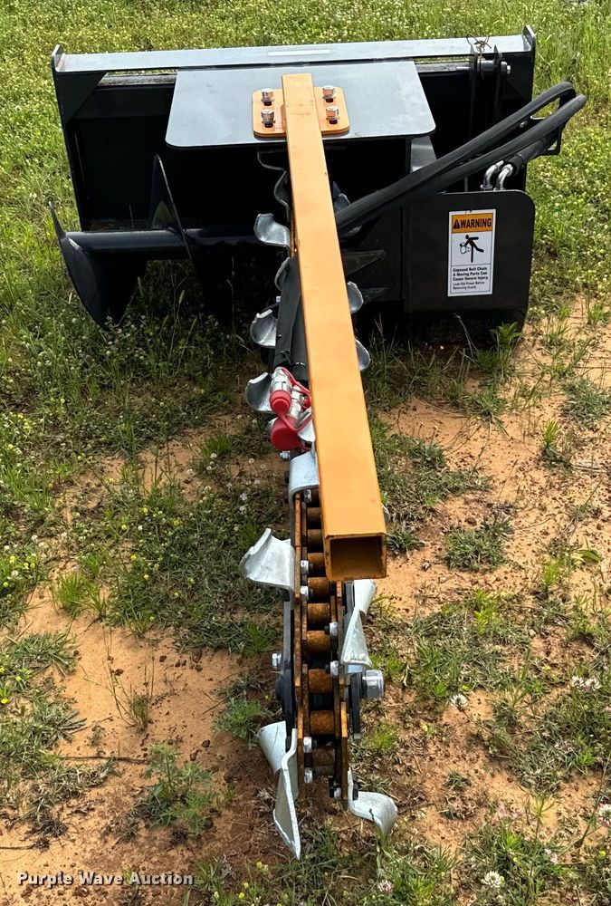 image for item EJ0644 2023 Wolverine TCR-12-48H skid steer trencher