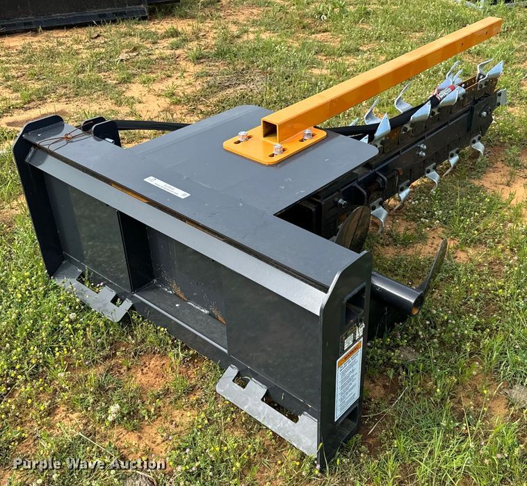 image for item EJ0644 2023 Wolverine TCR-12-48H skid steer trencher