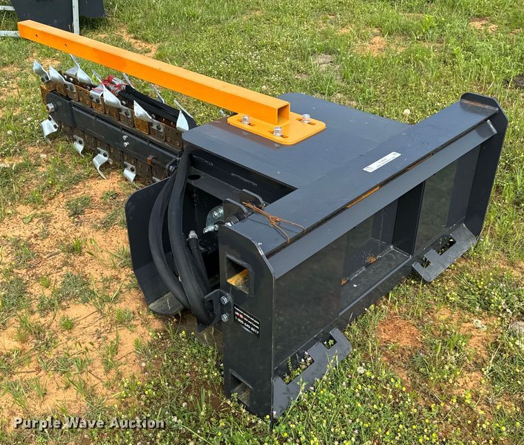 image for item EJ0644 2023 Wolverine TCR-12-48H skid steer trencher