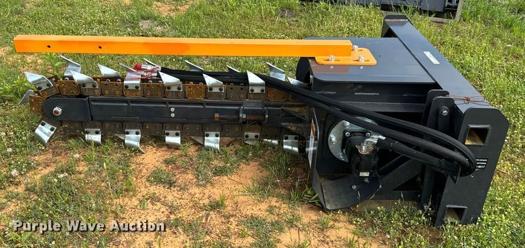 image for item EJ0644 2023 Wolverine TCR-12-48H skid steer trencher