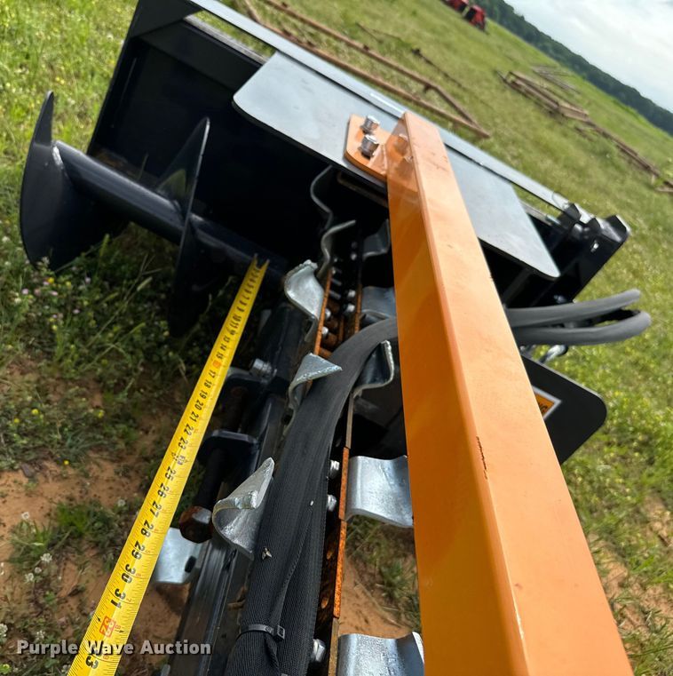 image for item EJ0644 2023 Wolverine TCR-12-48H skid steer trencher