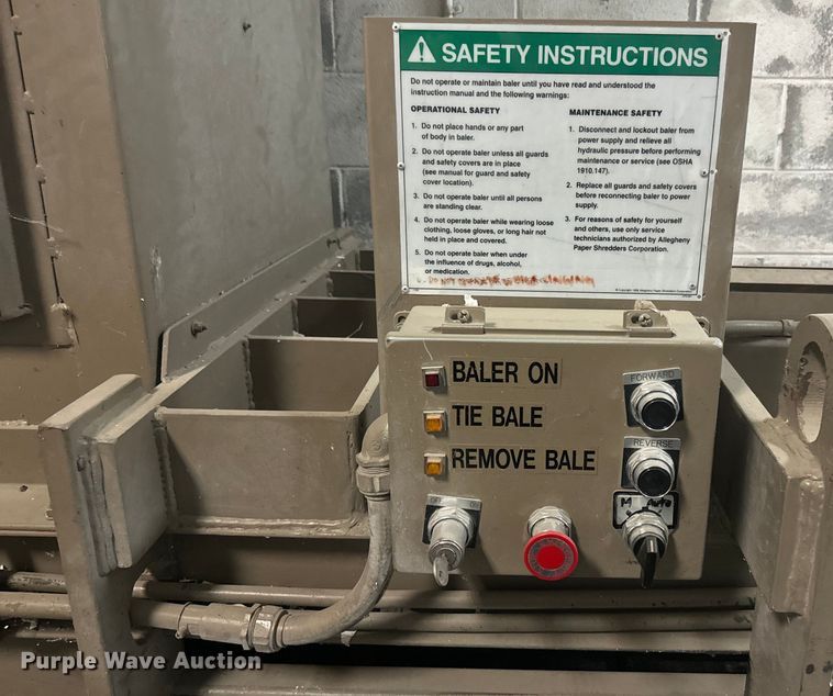 image for item EJ2693 2005 Allegheny baler