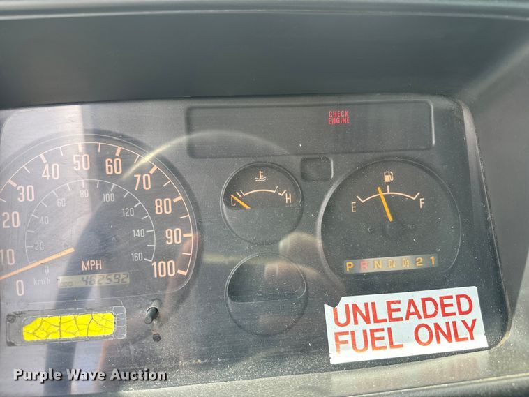 image for item EJ2694 1998 Isuzu NPR flatbed truck