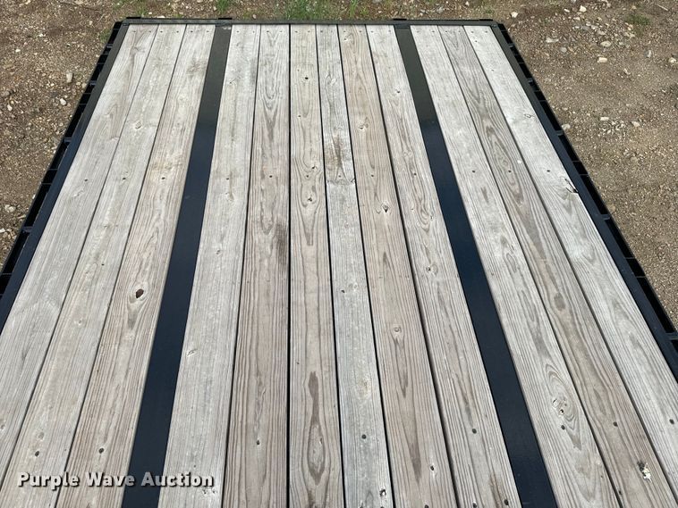 image for item EJ2698 2023 Big Tex 22GN-40BK8SIR equipment trailer