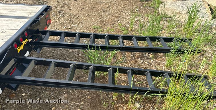 image for item EJ2698 2023 Big Tex 22GN-40BK8SIR equipment trailer