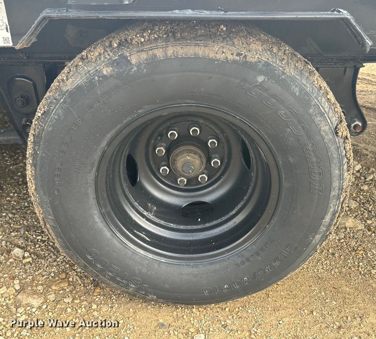 image for item EJ2698 2023 Big Tex 22GN-40BK8SIR equipment trailer