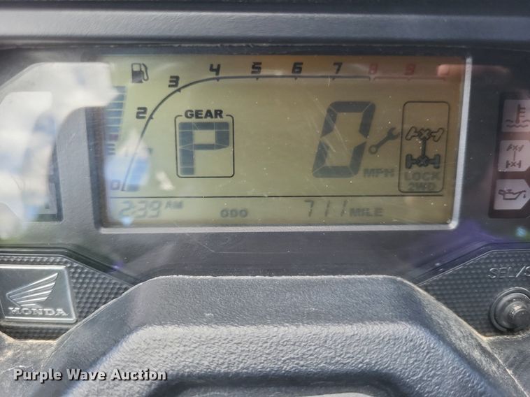 image for item EJ7979 2018 Honda Pioneer 1000-5 utility vehicle