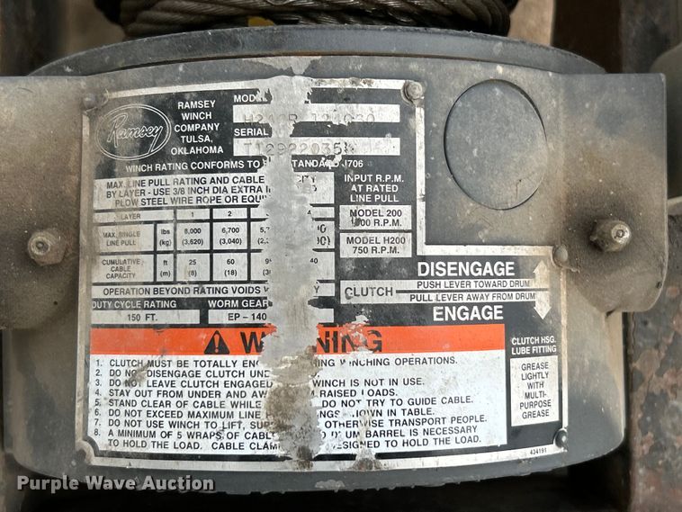 image for item EK4573 2001 Freightliner FL60 rollback truck