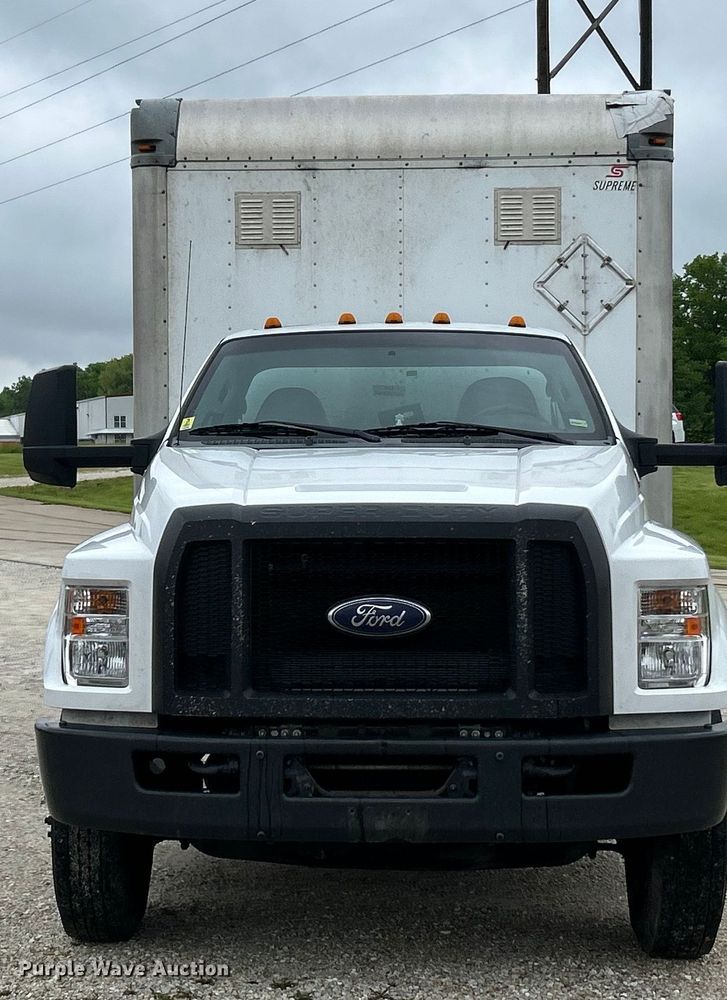 image for item EK4593 2017 Ford F750 Super Duty  box truck
