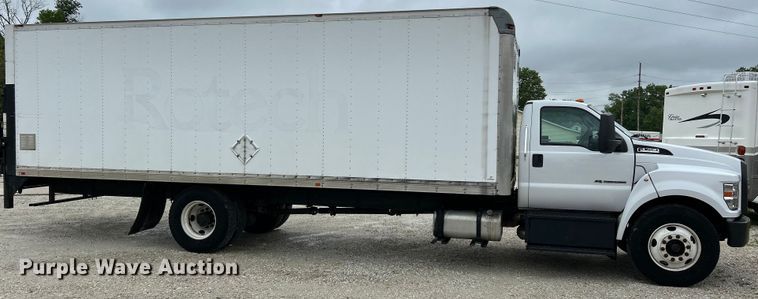 image for item EK4593 2017 Ford F750 Super Duty  box truck