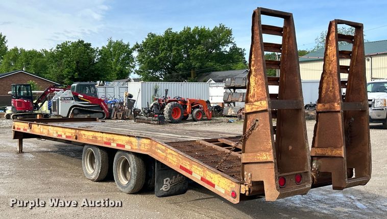 image for item EK4602 1997 Belshe DT255 equipment trailer