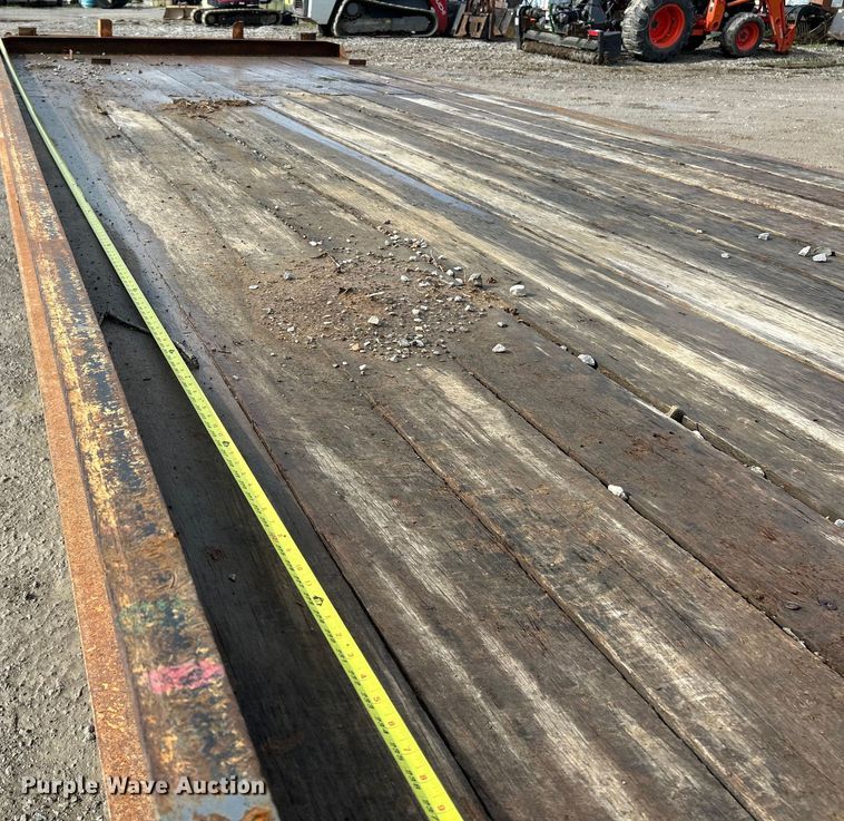 image for item EK4602 1997 Belshe DT255 equipment trailer