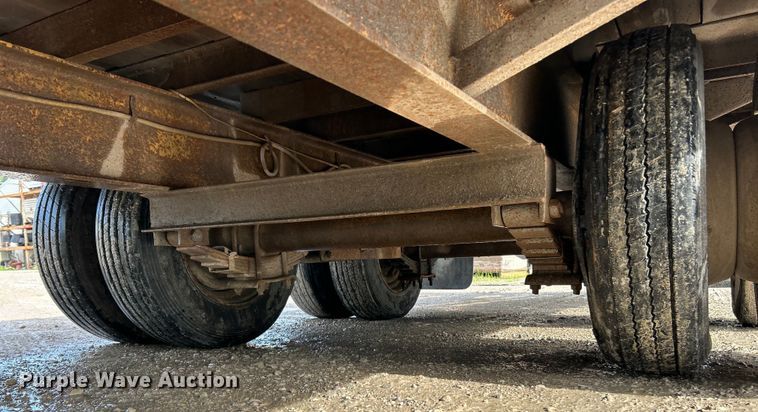 image for item EK4602 1997 Belshe DT255 equipment trailer