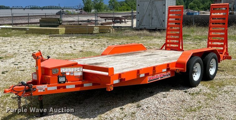 image for item EK4613 2018 Trailerman Trailers Inc HCT7142S10 equip trailer
