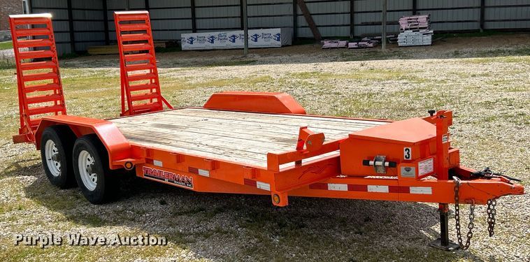 image for item EK4613 2018 Trailerman Trailers Inc HCT7142S10 equip trailer