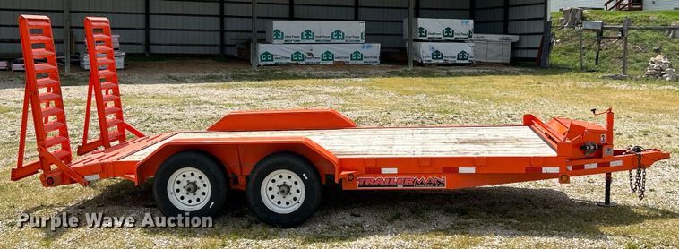 image for item EK4613 2018 Trailerman Trailers Inc HCT7142S10 equip trailer