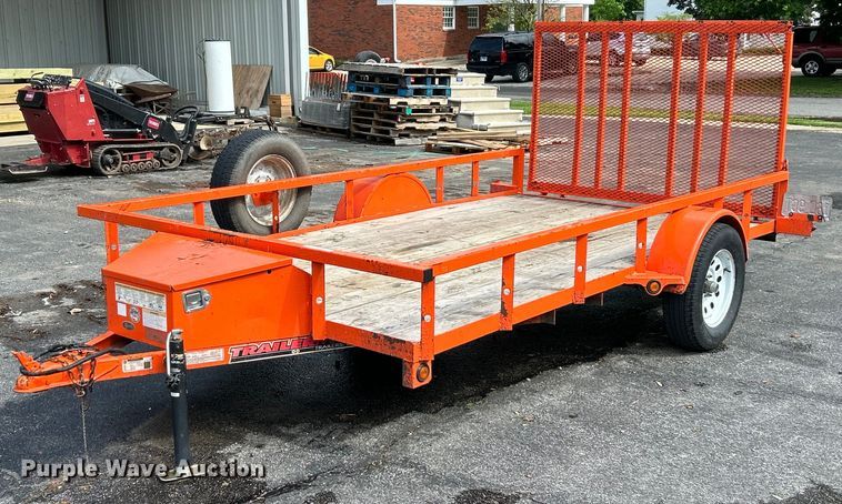 image for item EK4614 2018 Trailerman Trailers Inc UST6012N35 utility trailer
