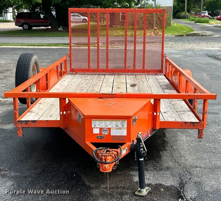 image for item EK4614 2018 Trailerman Trailers Inc UST6012N35 utility trailer