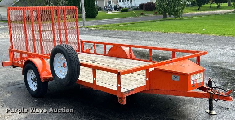 image for item EK4614 2018 Trailerman Trailers Inc UST6012N35 utility trailer