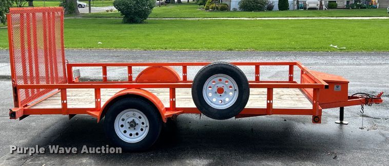 image for item EK4614 2018 Trailerman Trailers Inc UST6012N35 utility trailer