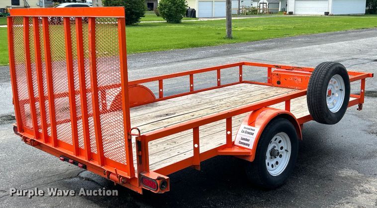 image for item EK4614 2018 Trailerman Trailers Inc UST6012N35 utility trailer