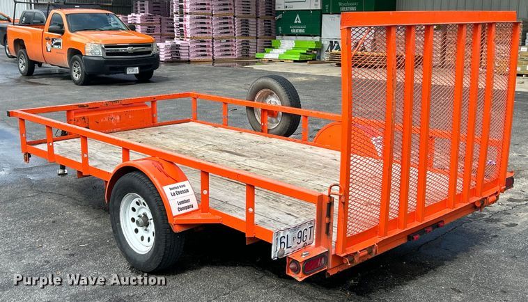 image for item EK4614 2018 Trailerman Trailers Inc UST6012N35 utility trailer