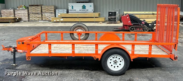 image for item EK4614 2018 Trailerman Trailers Inc UST6012N35 utility trailer