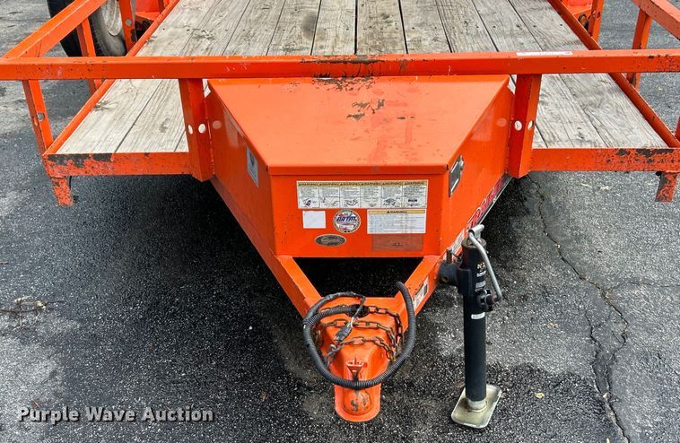 image for item EK4614 2018 Trailerman Trailers Inc UST6012N35 utility trailer