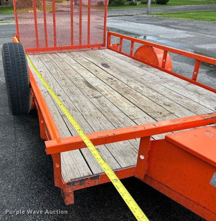 image for item EK4614 2018 Trailerman Trailers Inc UST6012N35 utility trailer