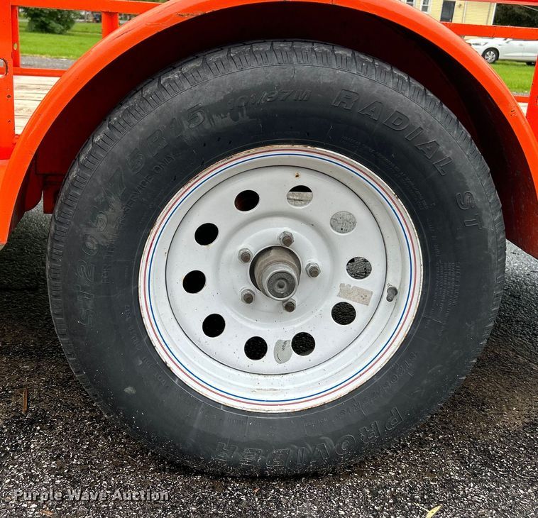 image for item EK4614 2018 Trailerman Trailers Inc UST6012N35 utility trailer