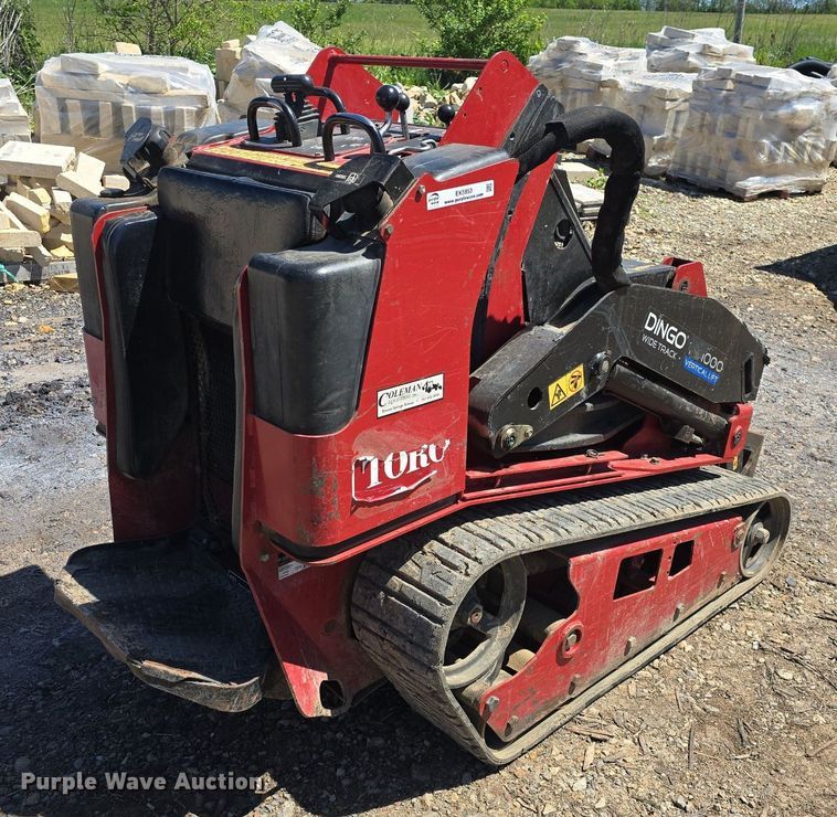 image for item EK5853 2017 Toro Dingo TX1000 compact utility loader