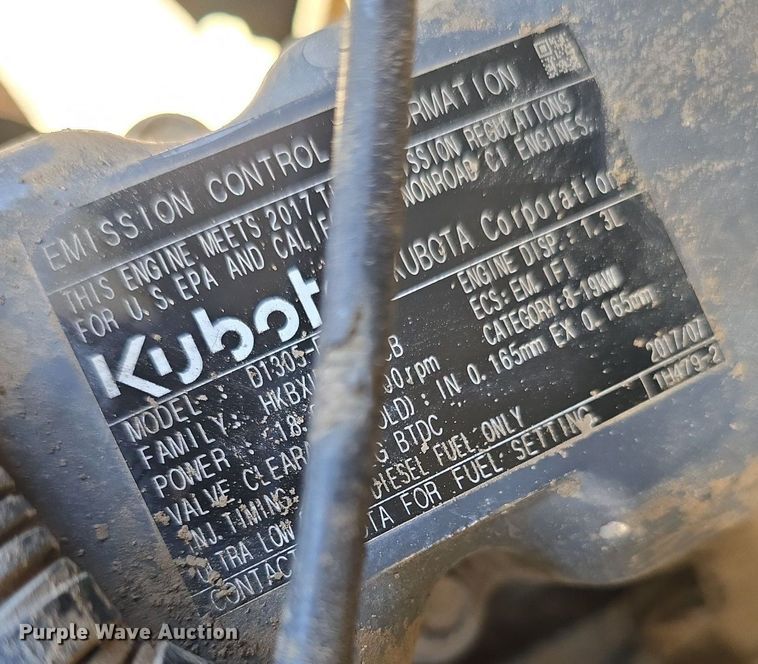 image for item EK5853 2017 Toro Dingo TX1000 compact utility loader