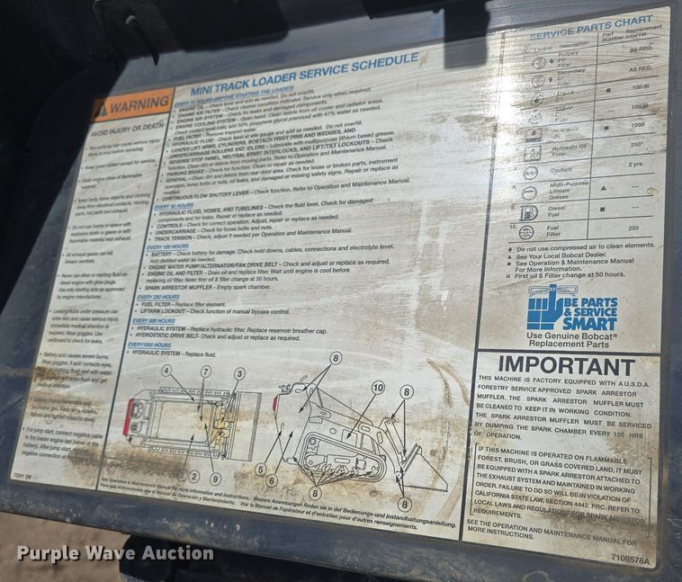 image for item EK5855 2009 Bobcat MT52 compact utility loader