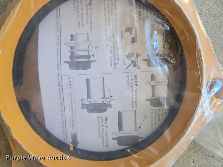 image for item EK5878 Approximately 40 grip rings and gland pipe restrainers